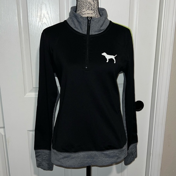 PINK Victoria's Secret Jackets & Blazers - Victoria Secret Pink Ultimate Half Zip Up